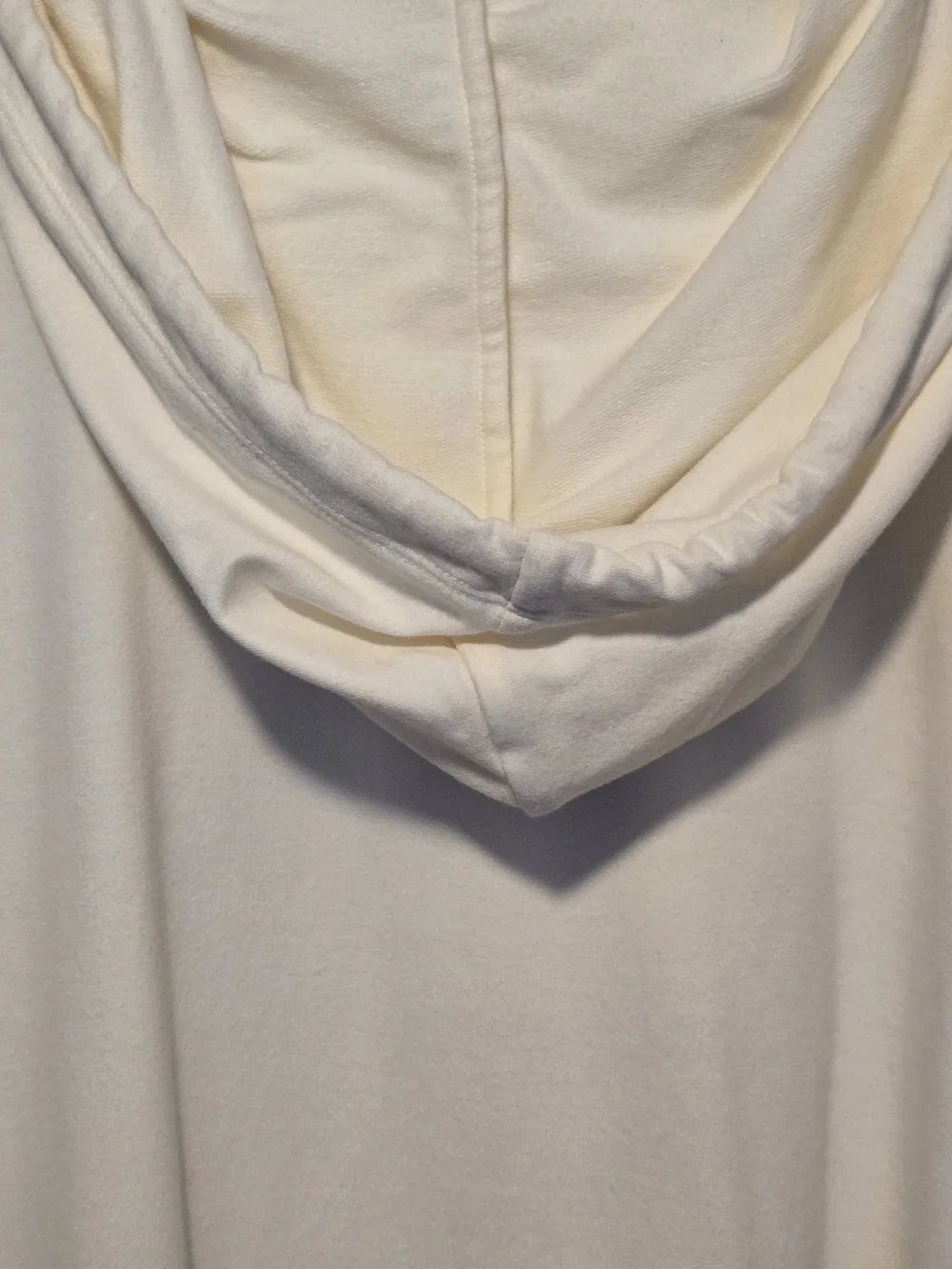 Michael Kors Cream Hoodie Dress with Black MK Logo